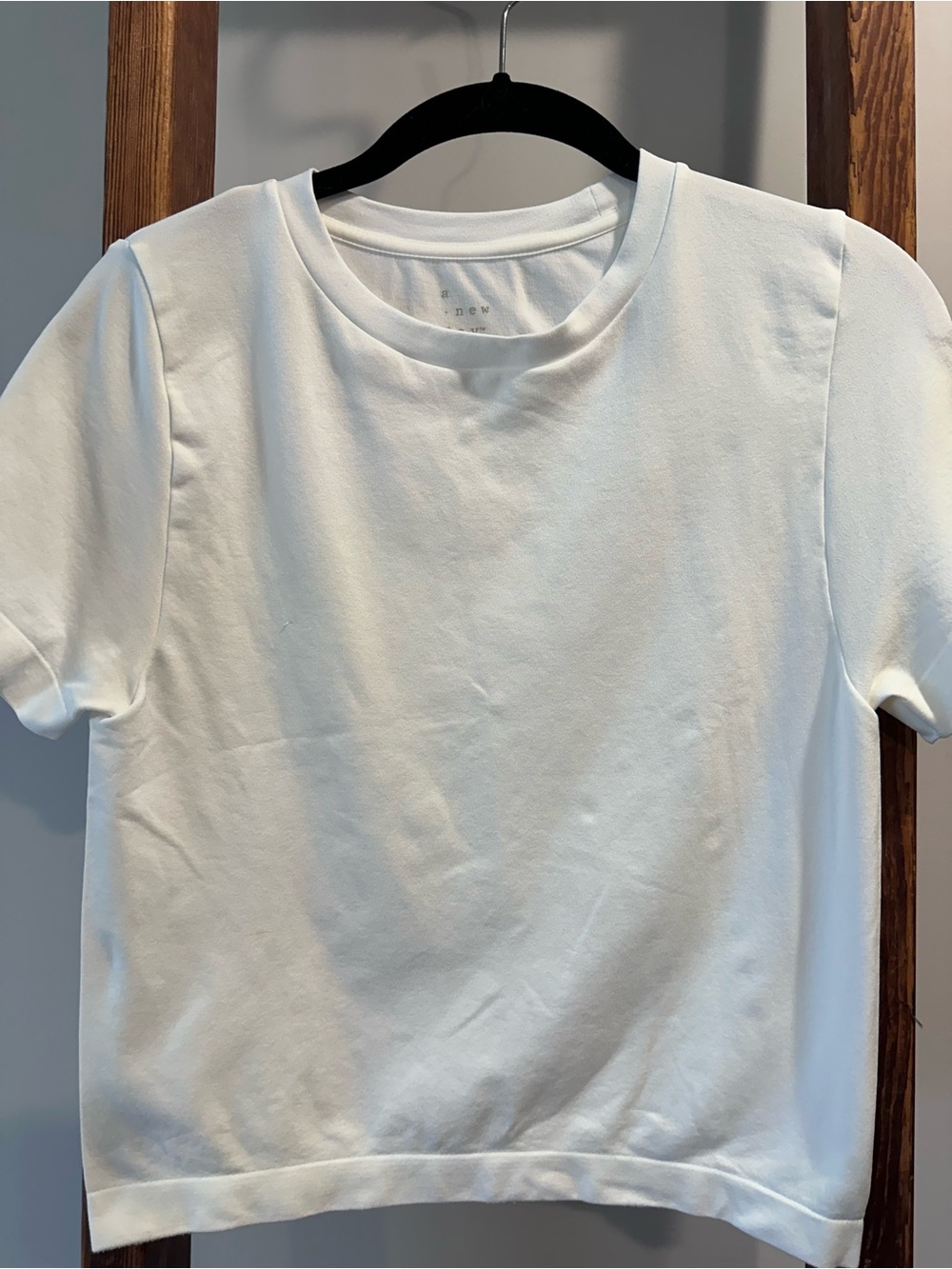a new day White Crew Neck Short Sleeve Tee
